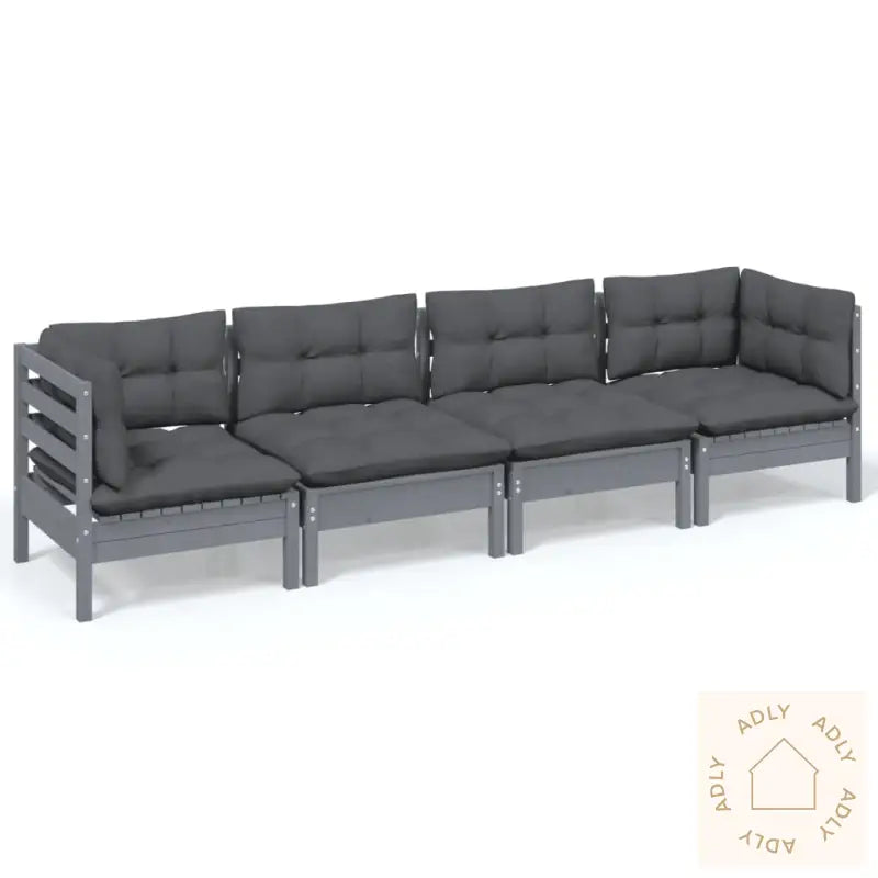 Hagesofagruppe Med Puter 4 Deler Heltre Furu