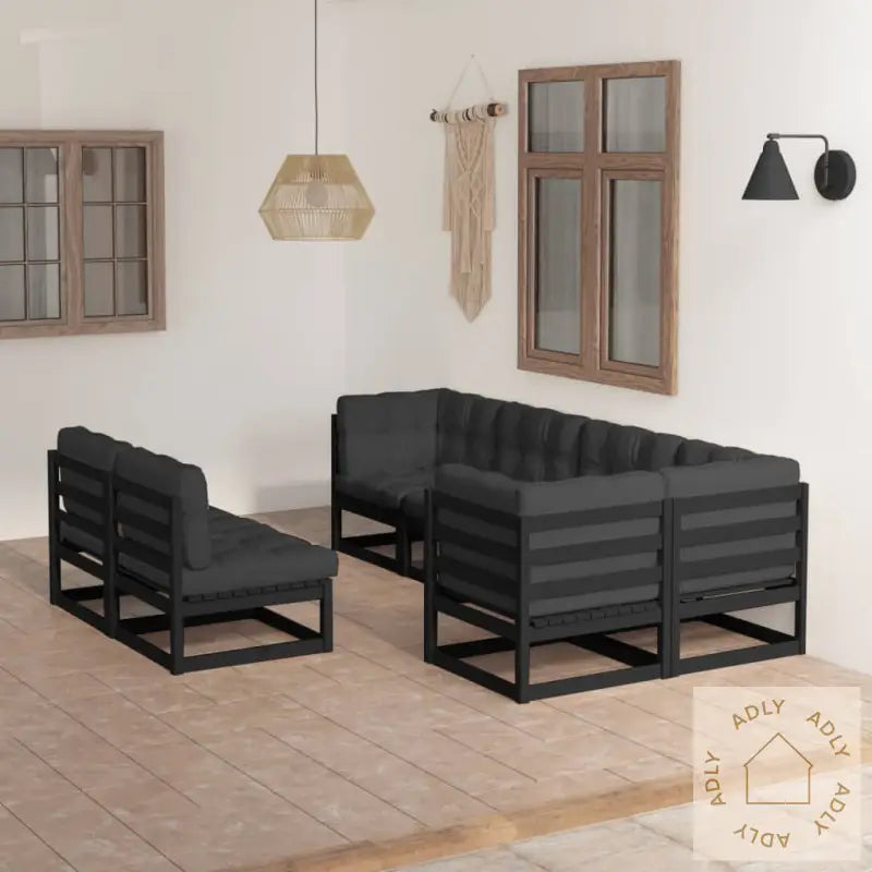 Hagesofagruppe Med Puter 7 Deler Heltre Furu