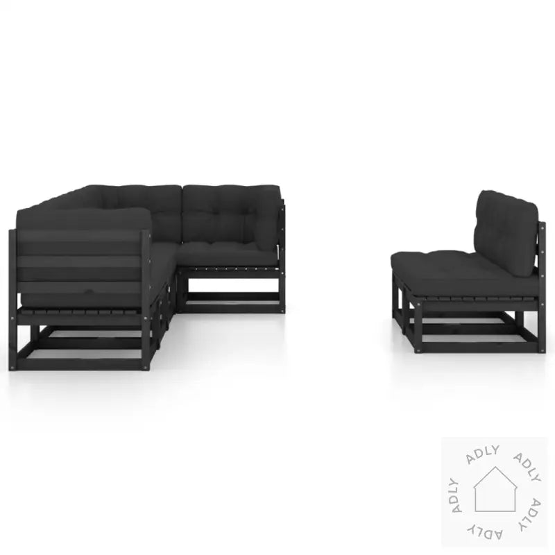 Hagesofagruppe Med Puter 7 Deler Heltre Furu