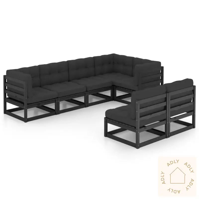 Hagesofagruppe Med Puter 7 Deler Heltre Furu