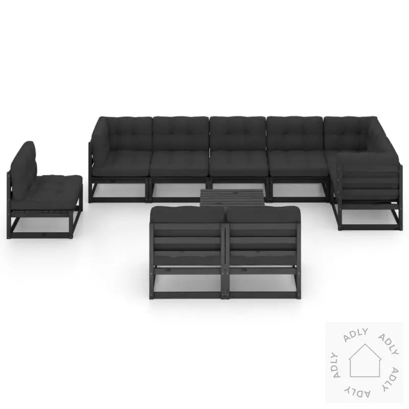 Hagesofagruppe Med Puter 10 Deler Heltre Furu