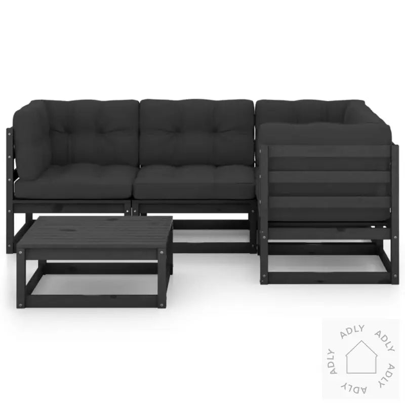 Hagesofagruppe Med Puter 5 Deler Heltre Furu