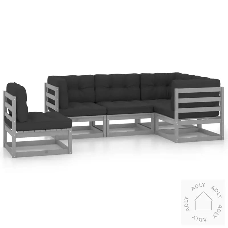 Hagesofagruppe Med Puter 5 Deler Heltre Furu