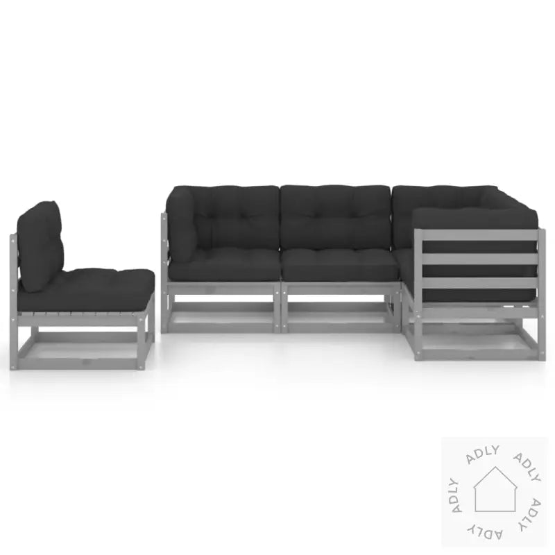 Hagesofagruppe Med Puter 5 Deler Heltre Furu