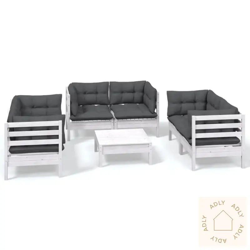 Hagesofagruppe Med Puter 7 Deler Heltre Furu