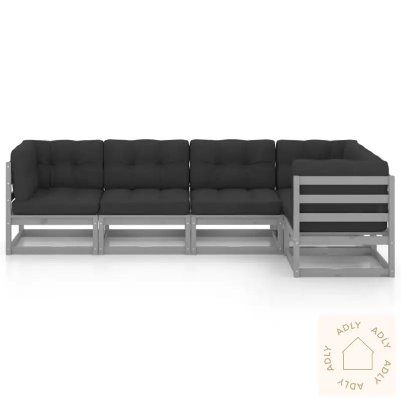 Hagesofagruppe Med Puter 5 Deler Heltre Furu