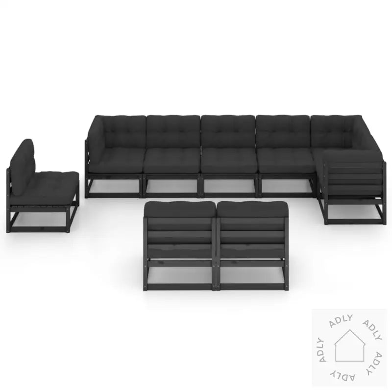 Hagesofagruppe Med Puter 9 Deler Heltre Furu
