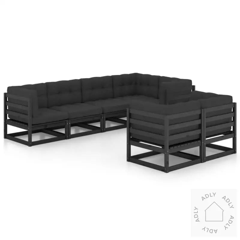 Hagesofagruppe Med Puter 7 Deler Heltre Furu