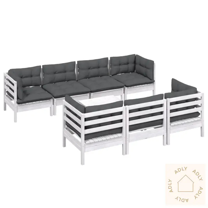 Hagesofagruppe Med Puter 8 Deler Heltre Furu