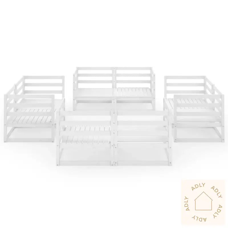 Hagesofagruppe 8 Deler Hvit Heltre Furu