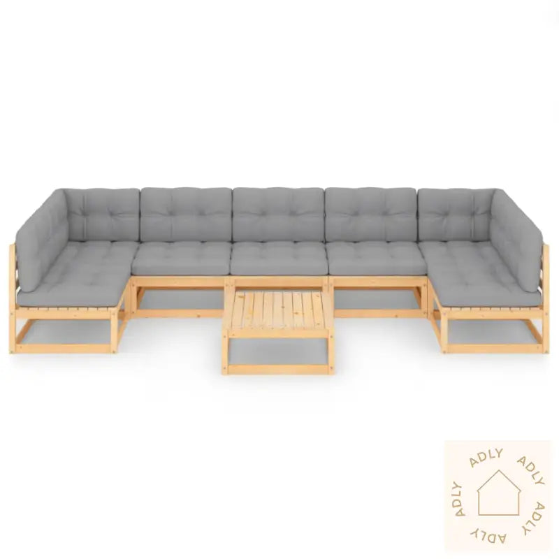 Hagesofagruppe Med Puter 8 Deler Heltre Furu