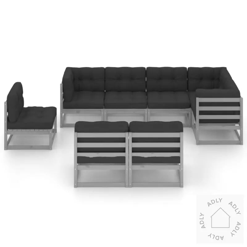 Hagesofagruppe Med Puter 8 Deler Heltre Furu