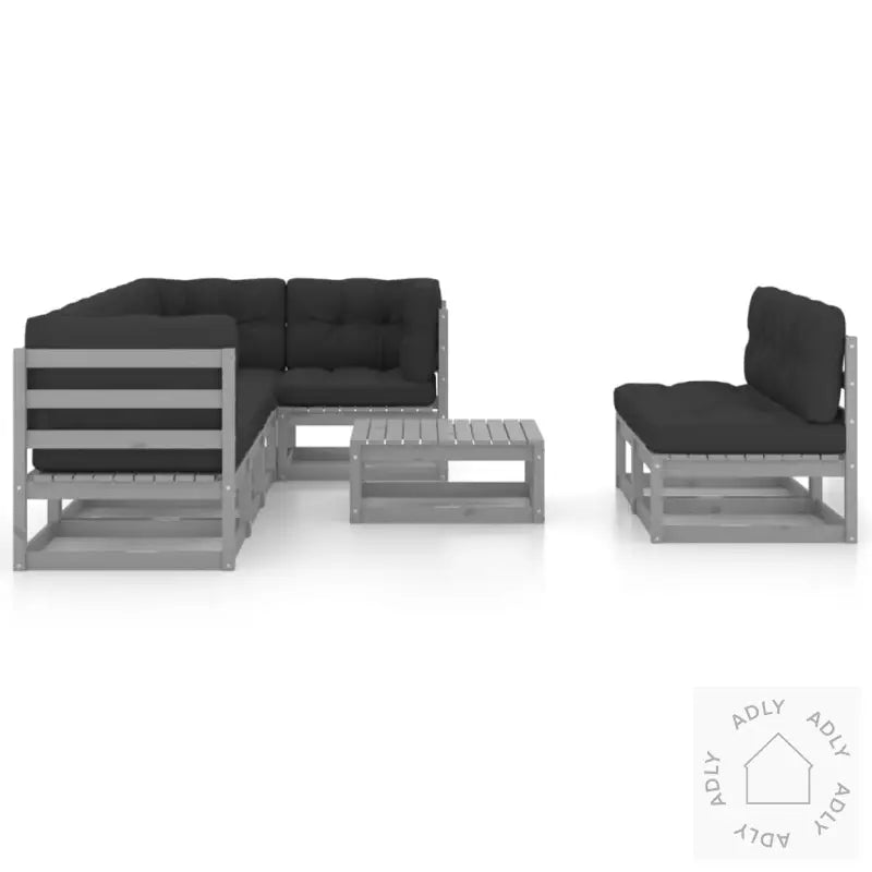 Hagesofagruppe Med Puter 8 Deler Heltre Furu