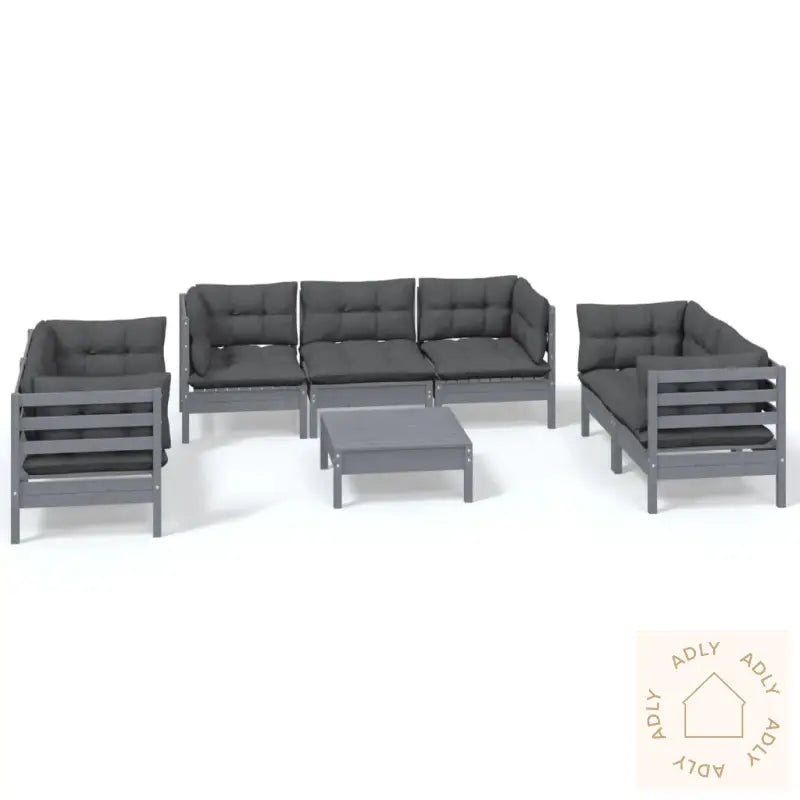 Hagesofagruppe Med Puter 8 Deler Heltre Furu