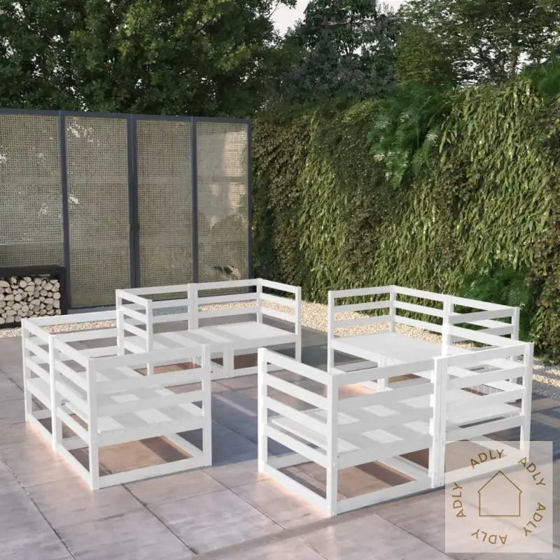 Hagesofagruppe 8 Deler Hvit Heltre Furu