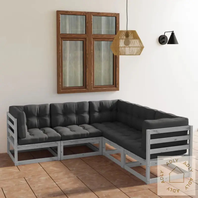 Hagesofagruppe Med Puter 5 Deler Heltre Furu