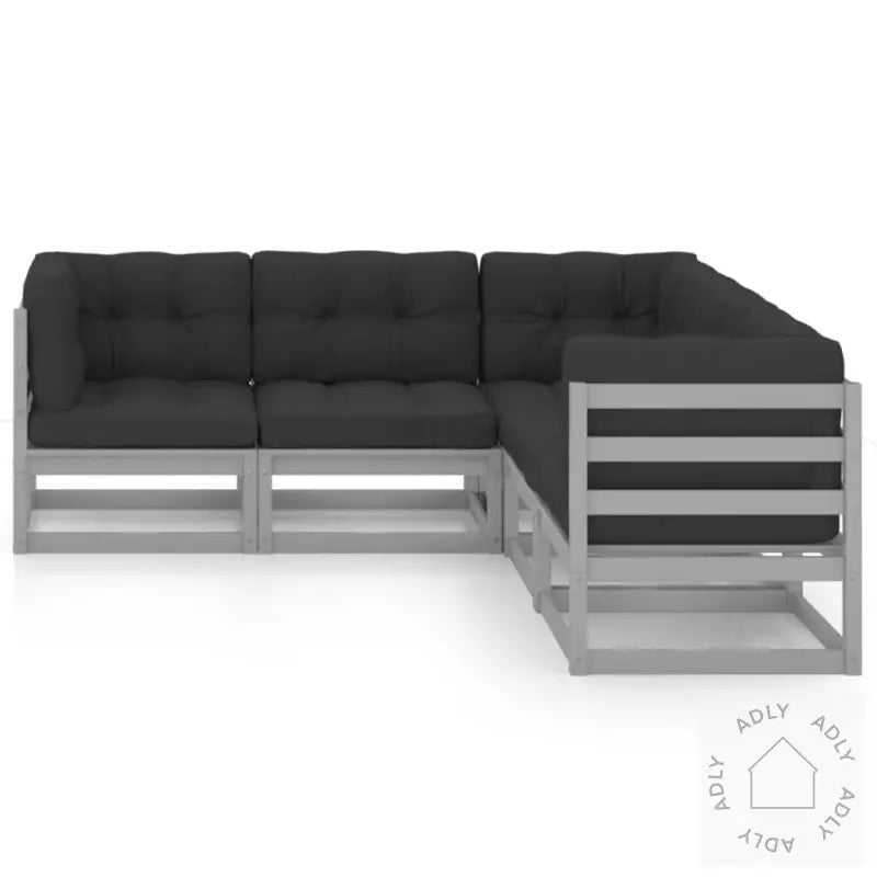Hagesofagruppe Med Puter 5 Deler Heltre Furu