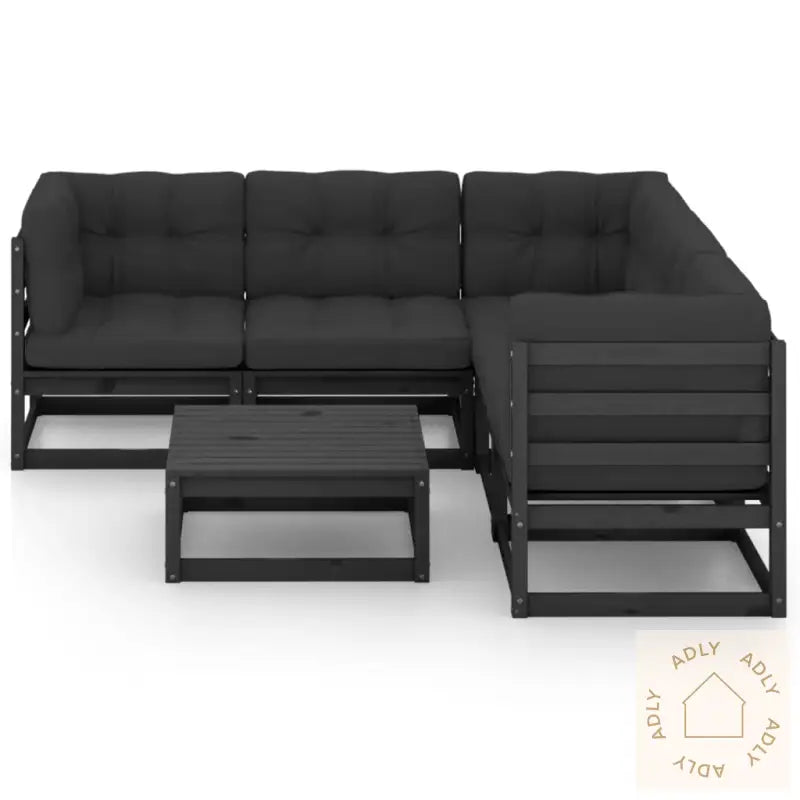 Hagesofagruppe Med Puter 6 Deler Heltre Furu