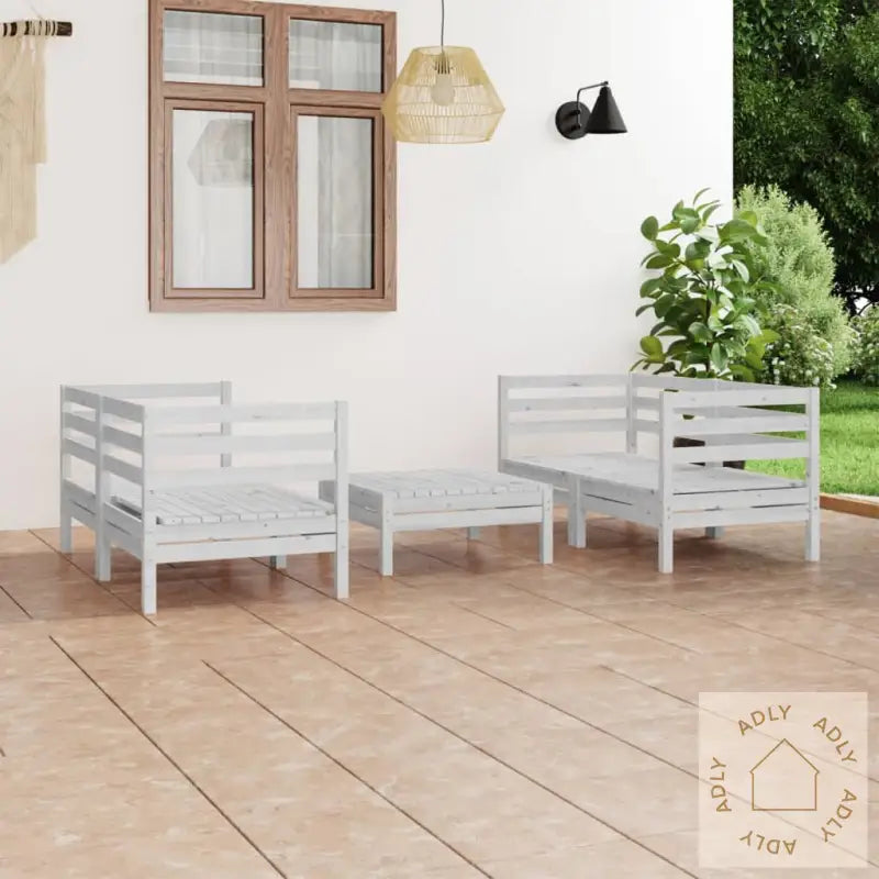 Hagesofagruppe 5 Deler Hvit Heltre Furu