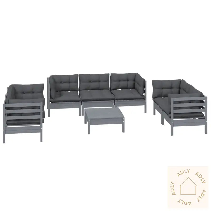 Hagesofagruppe Med Puter 8 Deler Heltre Furu