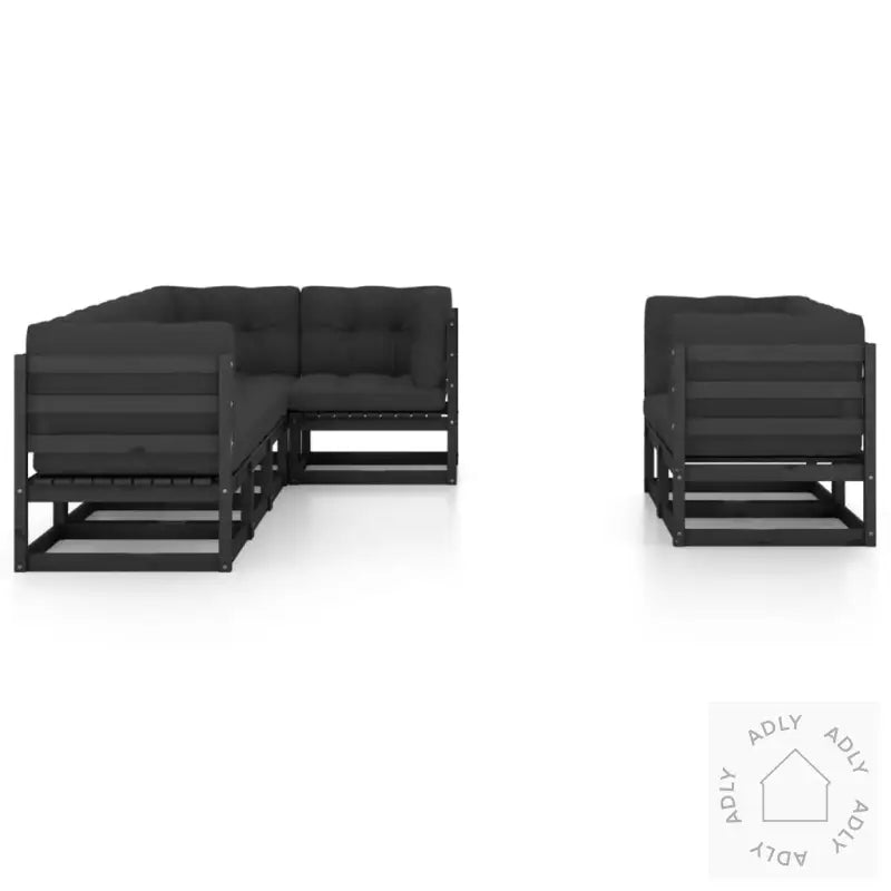 Hagesofagruppe Med Puter 7 Deler Heltre Furu