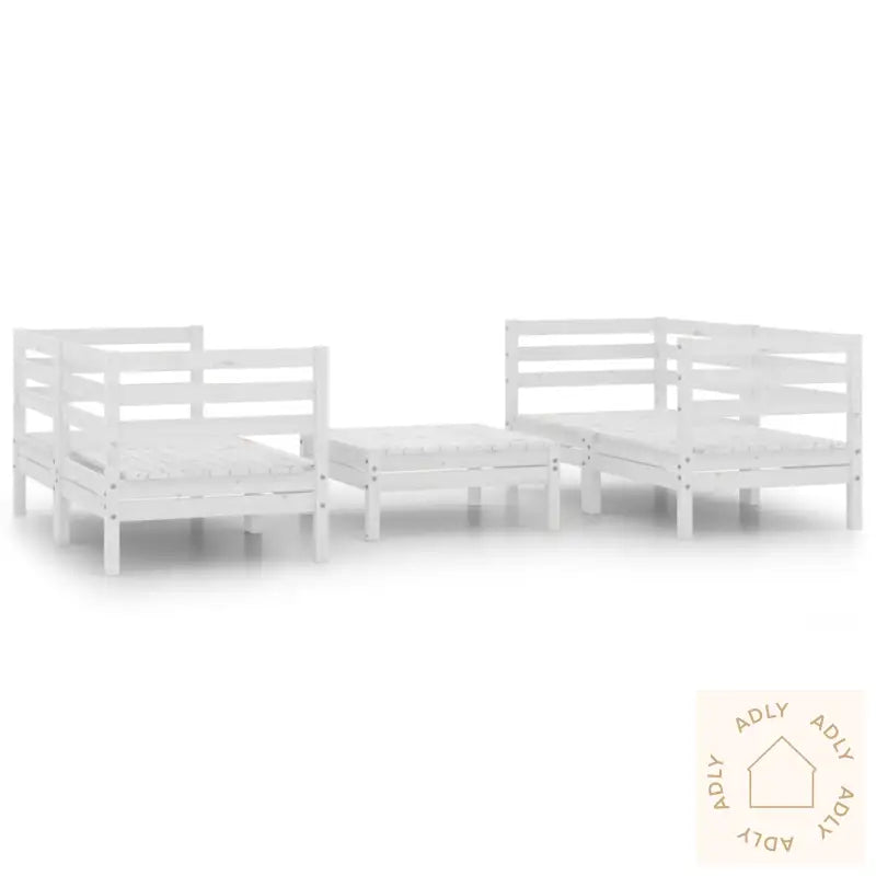 Hagesofagruppe 5 Deler Hvit Heltre Furu