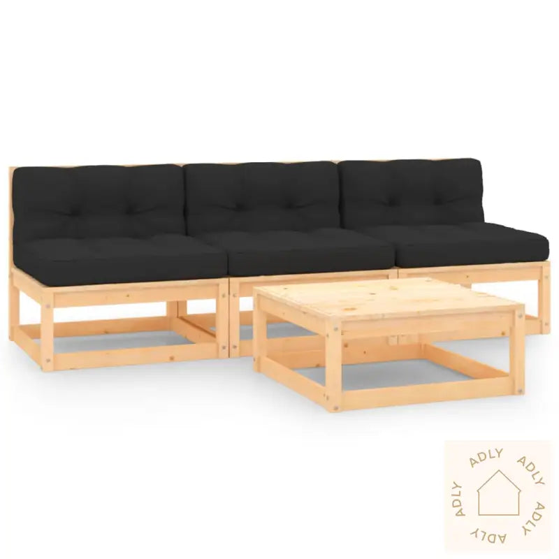 Hagesofagruppe Med Puter 4 Deler Heltre Furu