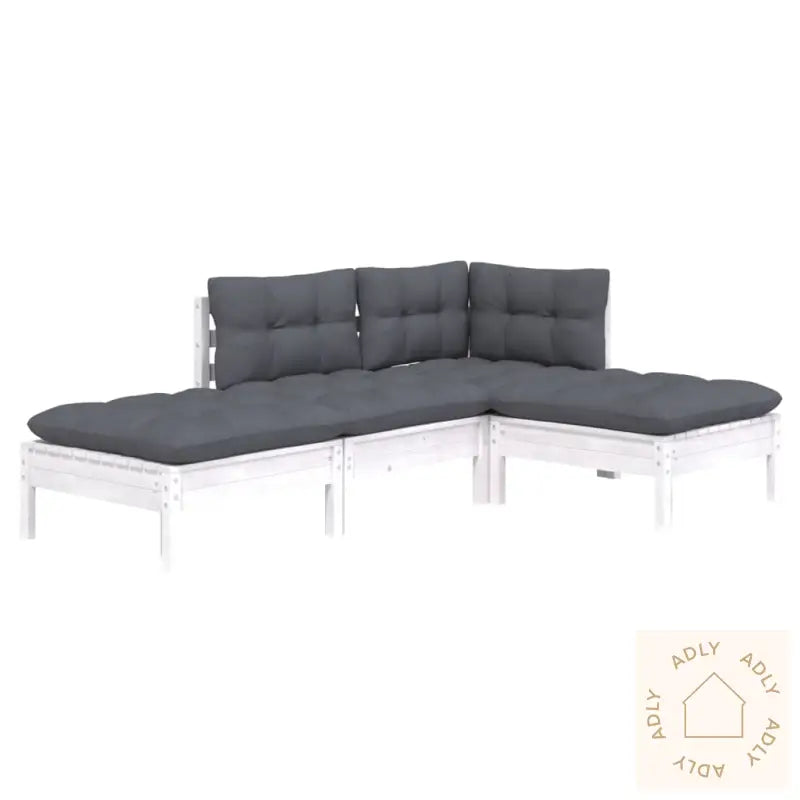 Hagesofagruppe Med Puter 4 Deler Heltre Furu