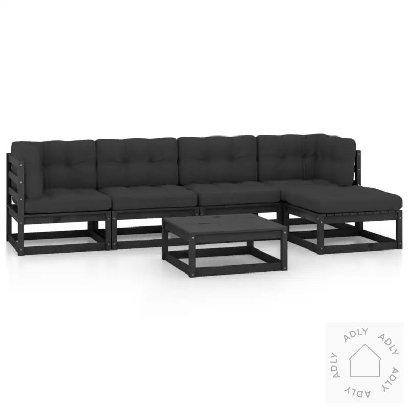 Hagesofagruppe Med Puter 6 Deler Heltre Furu