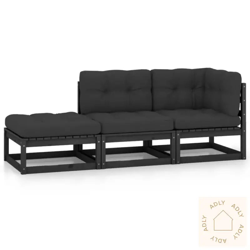 Hagesofagruppe Med Puter 3 Deler Heltre Furu
