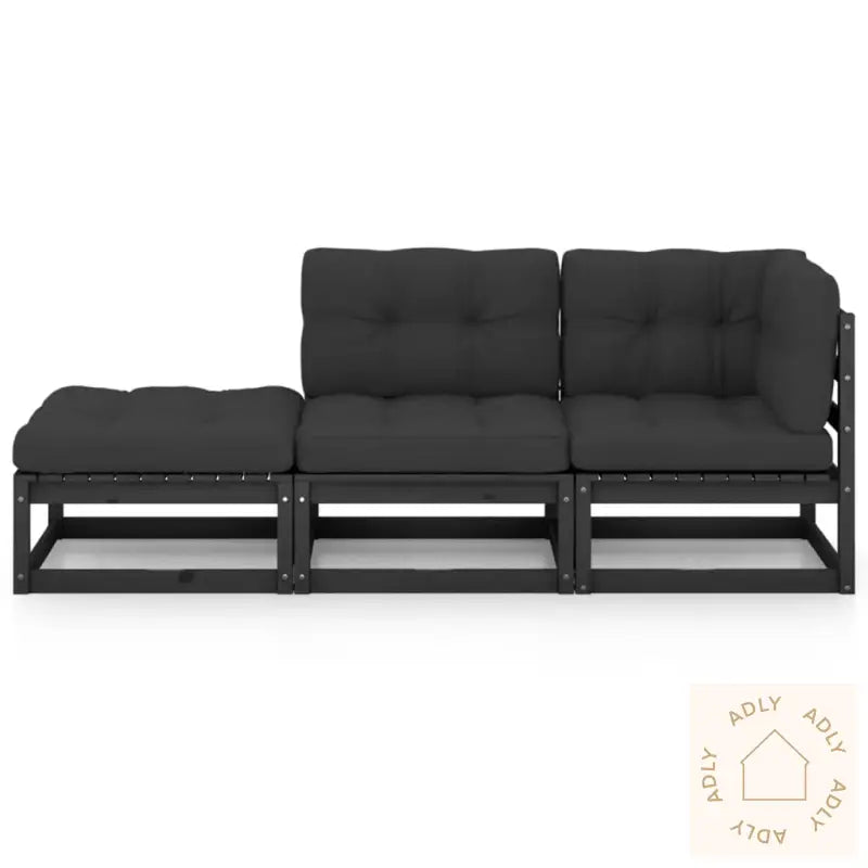 Hagesofagruppe Med Puter 3 Deler Heltre Furu