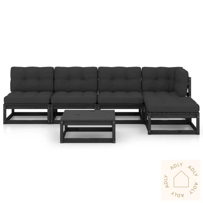 Hagesofagruppe Med Puter 6 Deler Heltre Furu