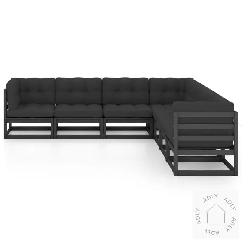 Hagesofagruppe Med Puter 7 Deler Heltre Furu