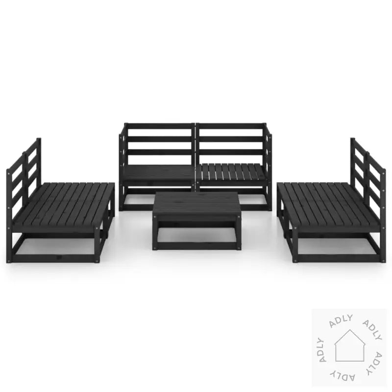 Hagesofagruppe 7 Deler Svart Heltre Furu