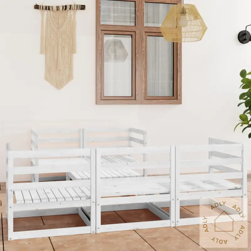 Hagesofagruppe 6 Deler Hvit Heltre Furu