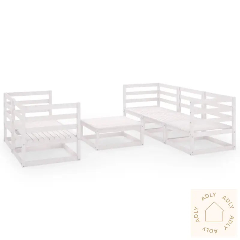Hagesofagruppe 6 Deler Hvit Heltre Furu