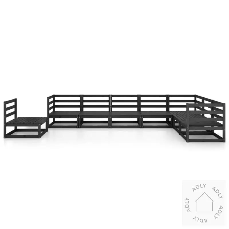 Hagesofagruppe 8 Deler Svart Heltre Furu