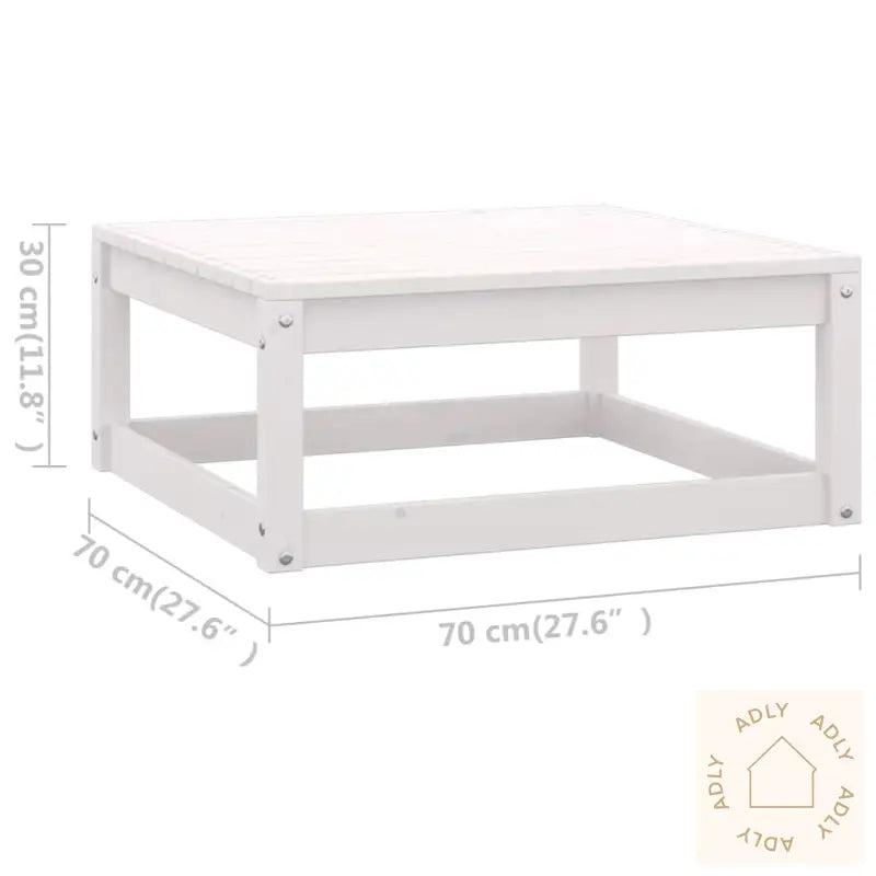 Hagesofagruppe 4 Deler Hvit Heltre Furu