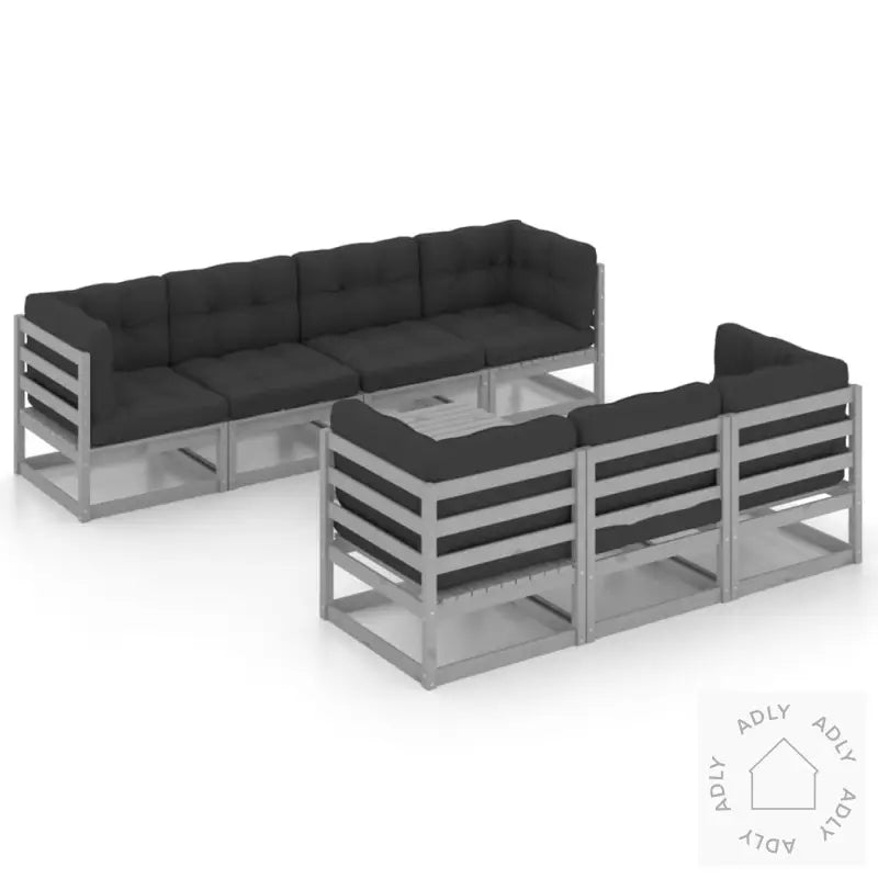 Hagesofagruppe Med Puter 8 Deler Heltre Furu