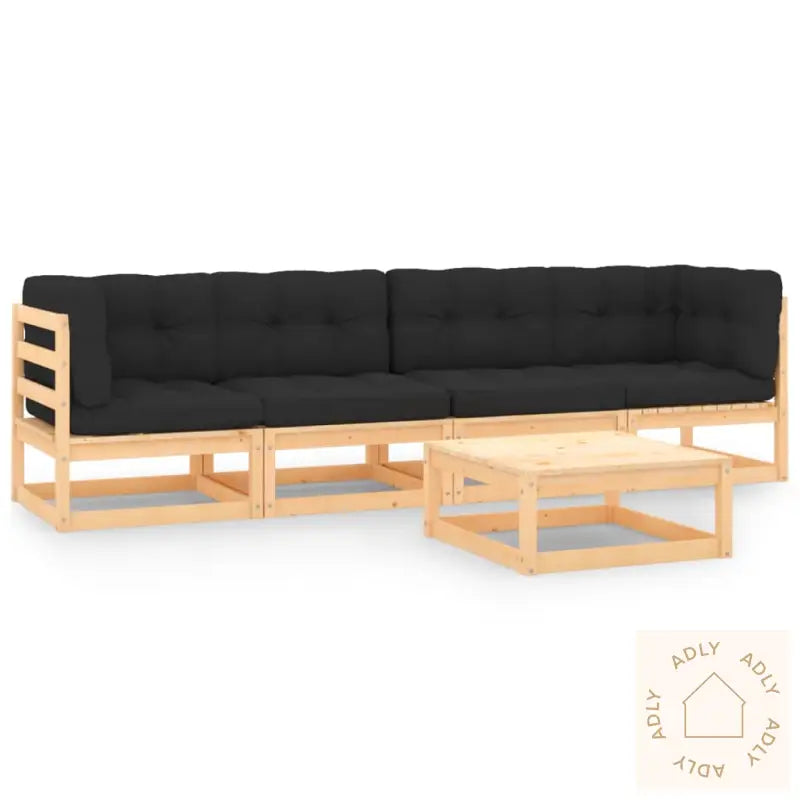 Hagesofagruppe Med Puter 5 Deler Heltre Furu