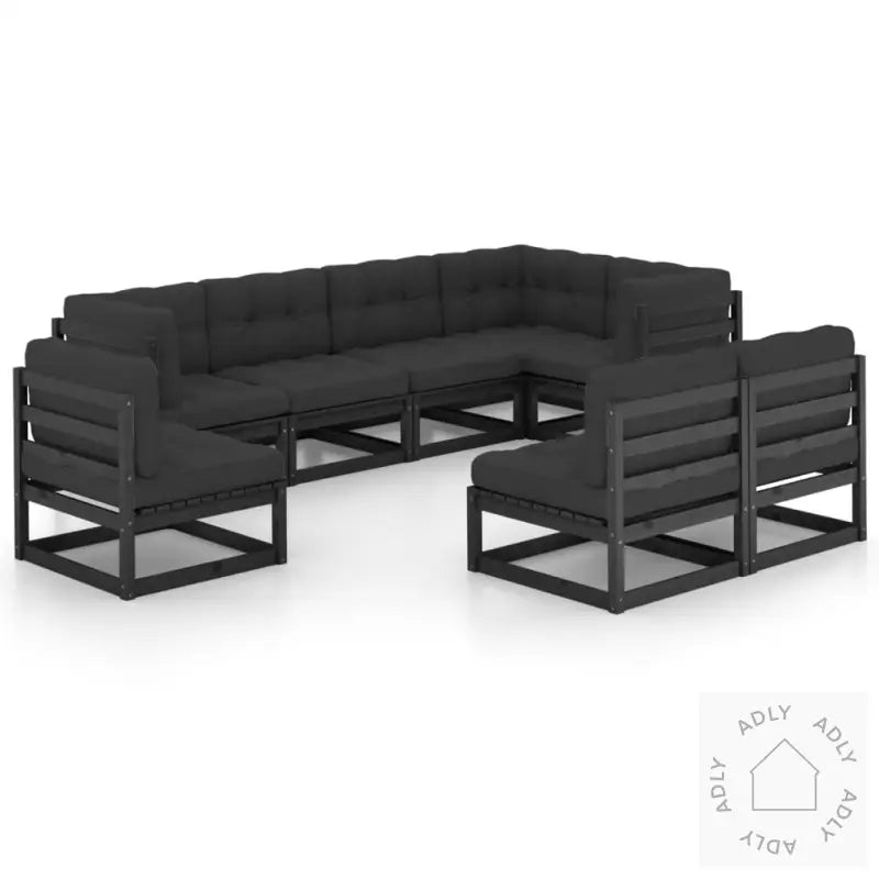 Hagesofagruppe Med Puter 8 Deler Heltre Furu