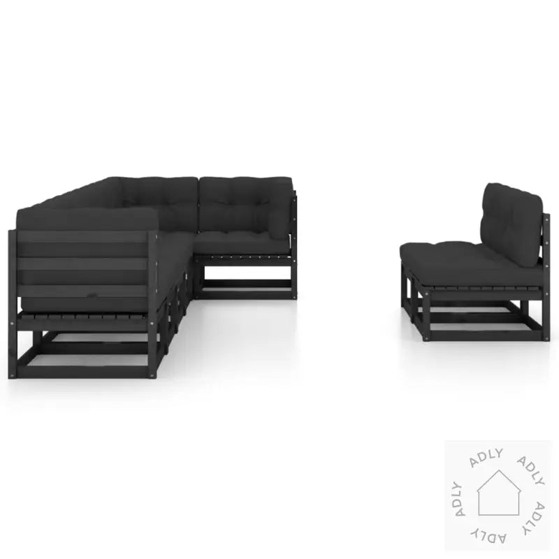 Hagesofagruppe Med Puter 8 Deler Heltre Furu