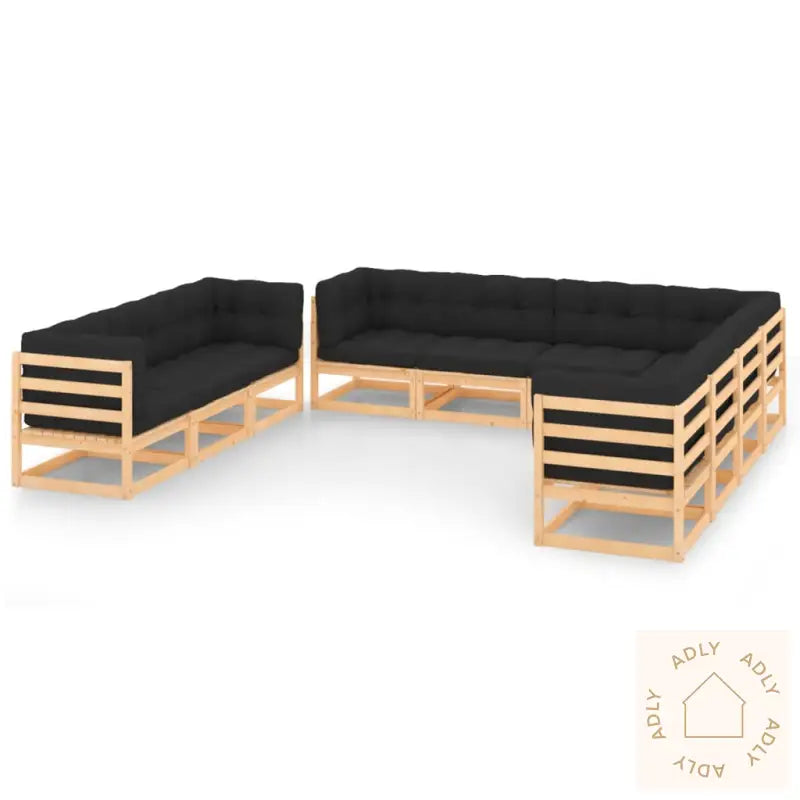 Hagesofagruppe Med Puter 10 Deler Heltre Furu