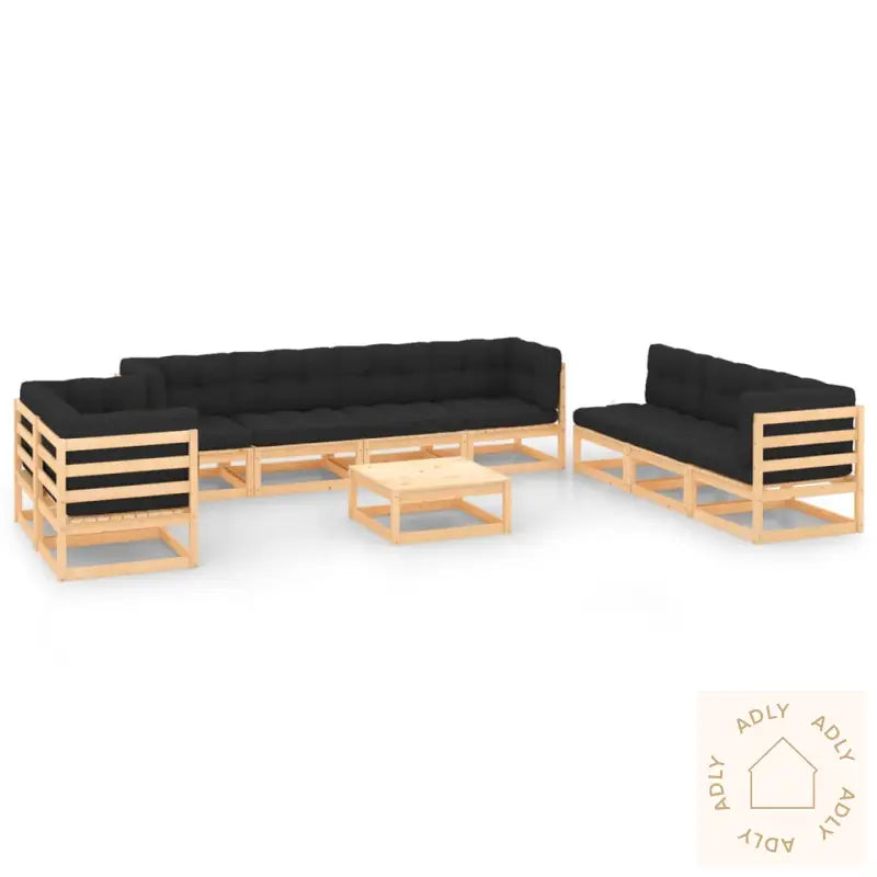 Hagesofagruppe Med Puter 10 Deler Heltre Furu