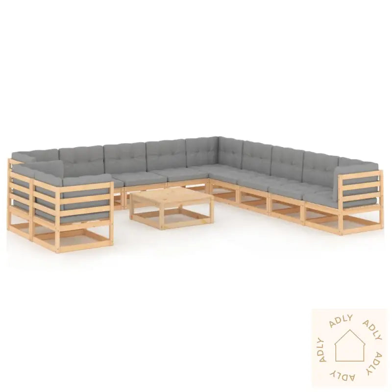 Hagesofagruppe Med Puter 12 Deler Heltre Furu