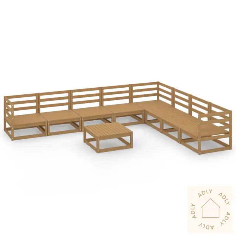 Hagesofagruppe 9 Deler Honningbrun Heltre Furu