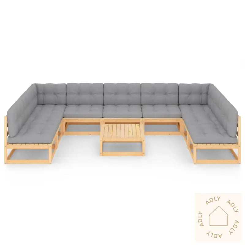 Hagesofagruppe Med Puter 10 Deler Heltre Furu