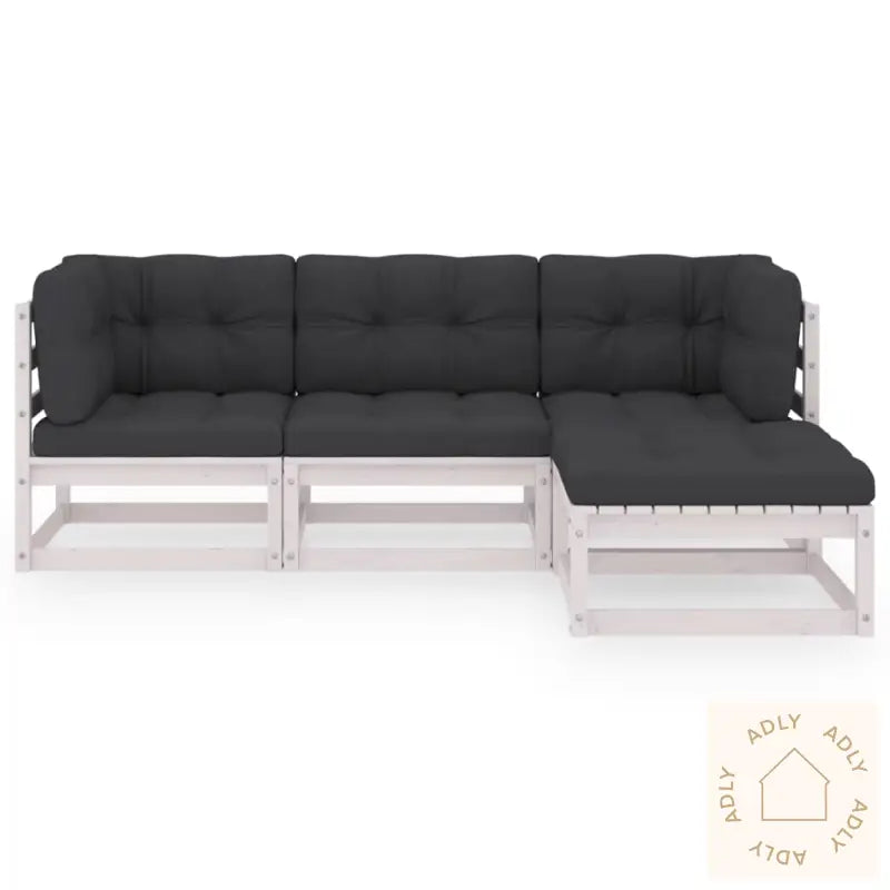 Hagesofagruppe Med Puter 4 Deler Heltre Furu