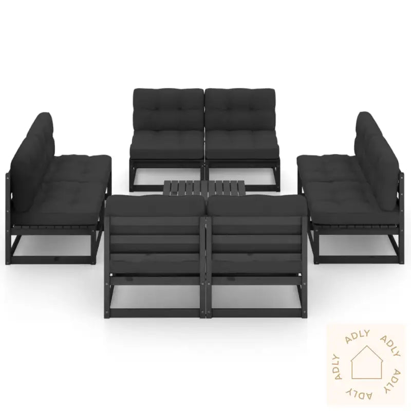 Hagesofagruppe Med Puter 9 Deler Heltre Furu