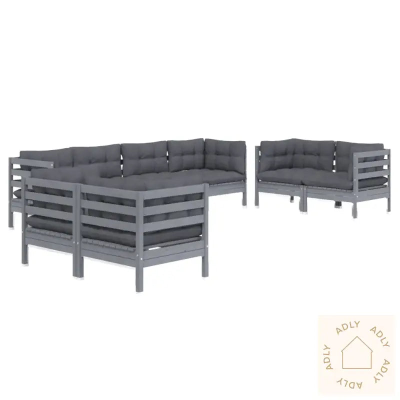 Hagesofagruppe Med Puter 8 Deler Heltre Furu
